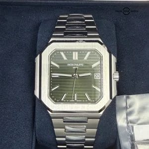 2024 MINT Box Papers Patek Philippe 5821/1A Cubitus Automatic with Green Dial