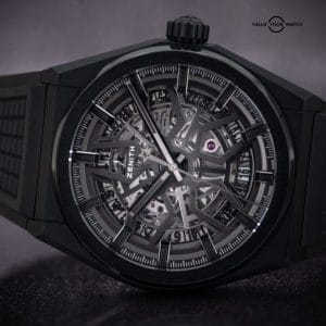 Zenith Defy Classic Black Ceramic Skeleton 41mm for sale
