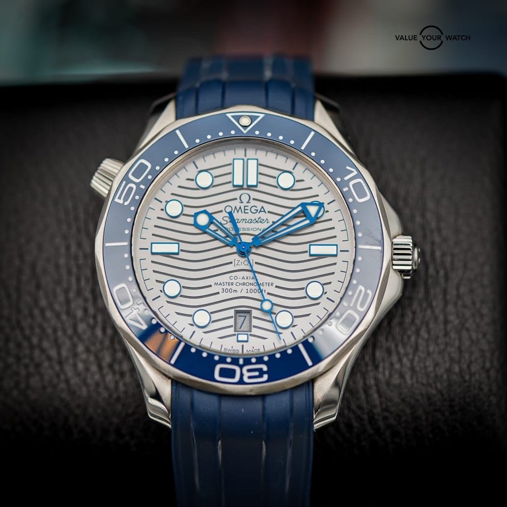 Omega Seamaster Diver 300M Gray Wave Dial | Ref. 210.32.42.20.06.001 | 42mm | 2023 (Full Set)