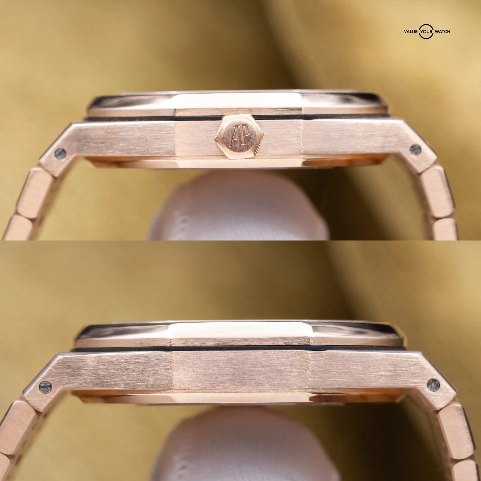 Audemars Piguet Royal Oak 41mm AP 15400OR Rose Gold Black Dial Full Set - Image 10