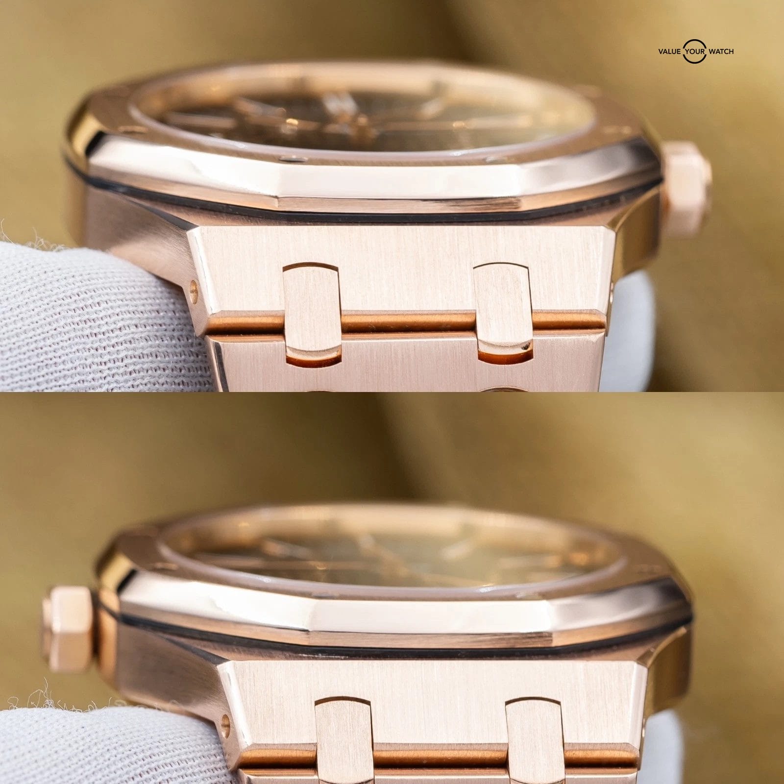 Audemars Piguet Royal Oak 41mm AP 15400OR Rose Gold Black Dial Full Set - Image 11