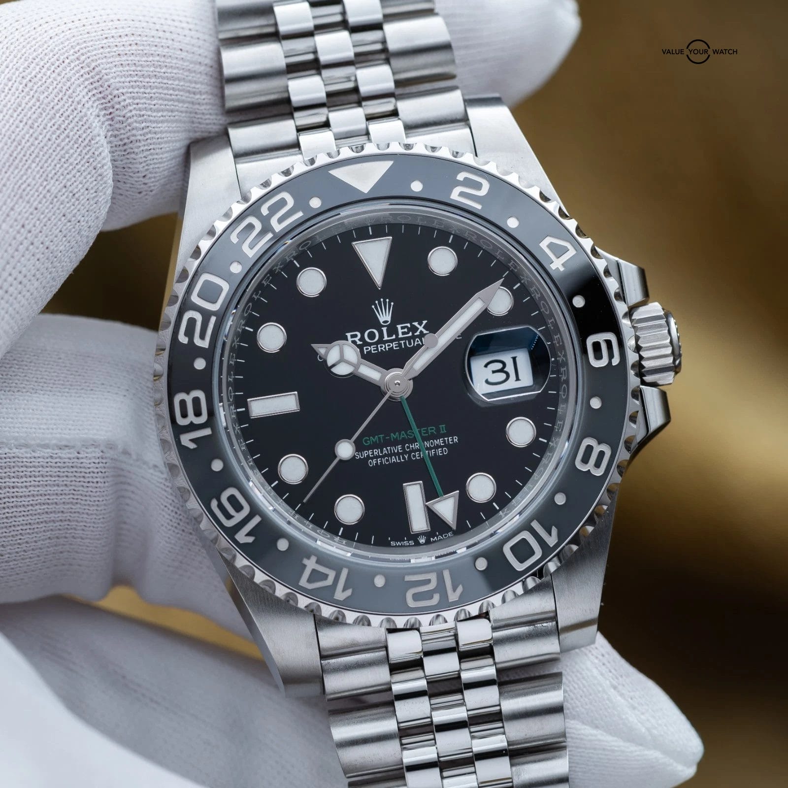 2025 Rolex GMT Master II "Bruce Wayne" 40mm Jubilee - 126710GRNR Complete Set - Image 3