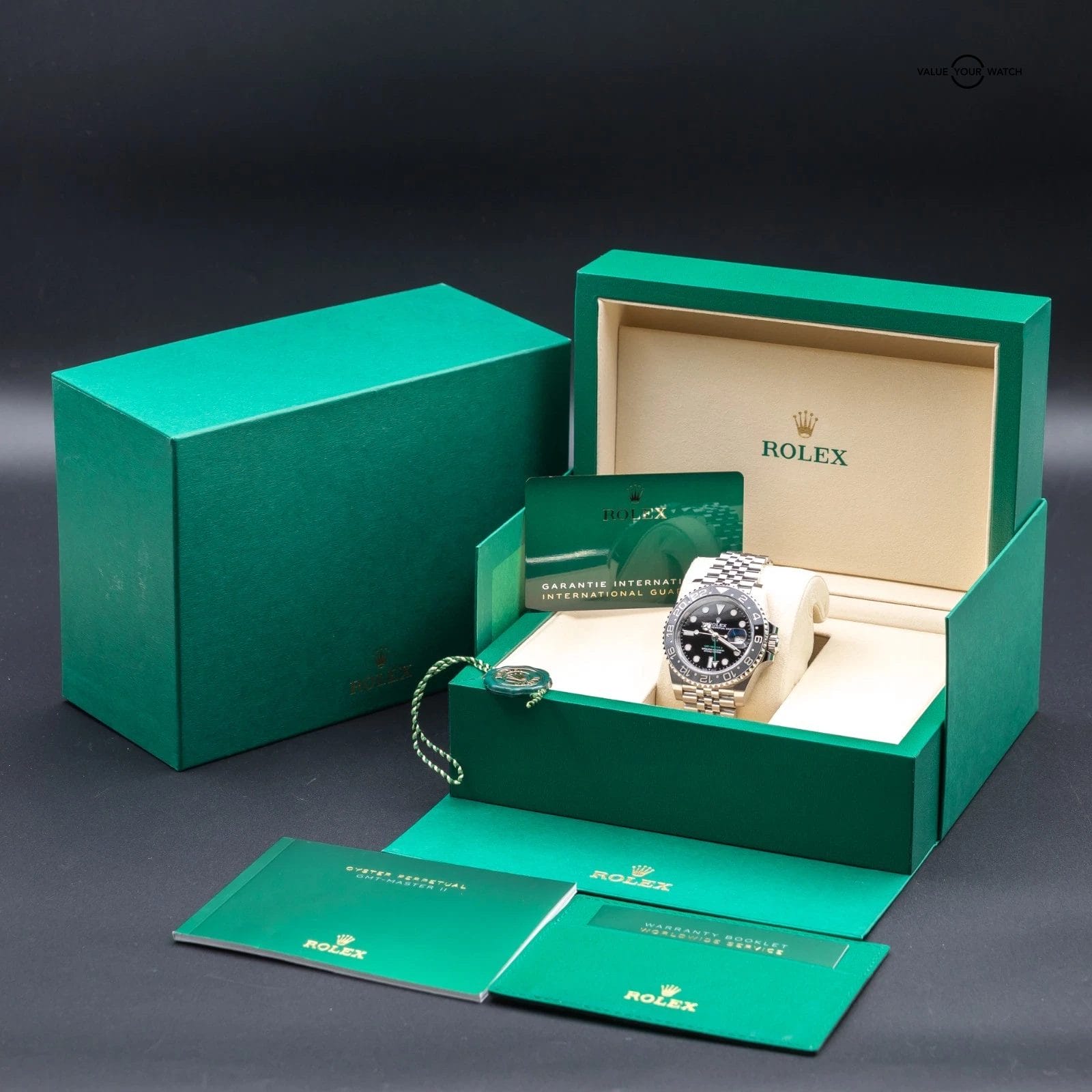 2025 Rolex GMT Master II "Bruce Wayne" 40mm Jubilee - 126710GRNR Complete Set - Image 9