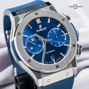 Hublot Classic Fusion Chronograph Titanium 45mm WARRANTY Complete 521.NX.7170.LR