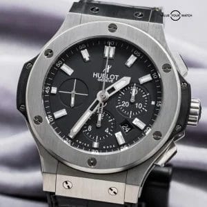 Hublot Big Bang 44 Original Steel SERVICED Black Dial Papers 301.SX.1170.GR