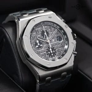 Audemars Piguet Royal Oak Offshore in Steel, 42mm AP Elephant Gray Dial!