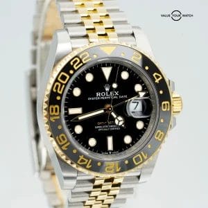 Rolex GMT Master II 126713GRNR 18K Yellow Gold Stainless Steel BOXES/PAPERS!