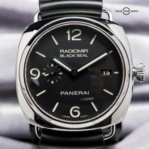 Panerai 388 Radiomir Black Seal 45mm Alligator 3 Days PAM00388 PAM388 PAM 00388