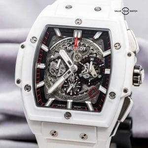 Hublot Spirit Of Big Bang White Ceramic 45mm Paper $30K MSRP 2019 601.HX.0173.LR