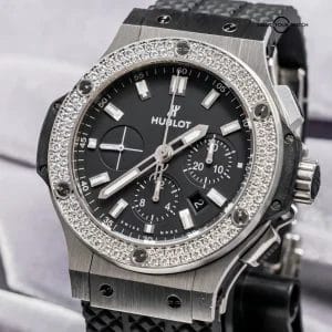 Hublot Big Bang 44 Original Steel Diamonds FACTORY $19K MSRP 301.SX.1170.RX.1104