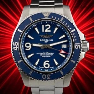 Breitling Superocean A17366 – Blue Dial, 42mm, Extra Strap & Steel Bracelet