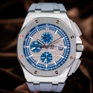 Audemars Piguet Royal Oak Offshore Gray Blue 44mm Beauty Complete Set – 26400IO