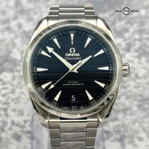 2024 Omega Aqua Terra Black Dial 41mm Teak 220.10.41.21.01.001