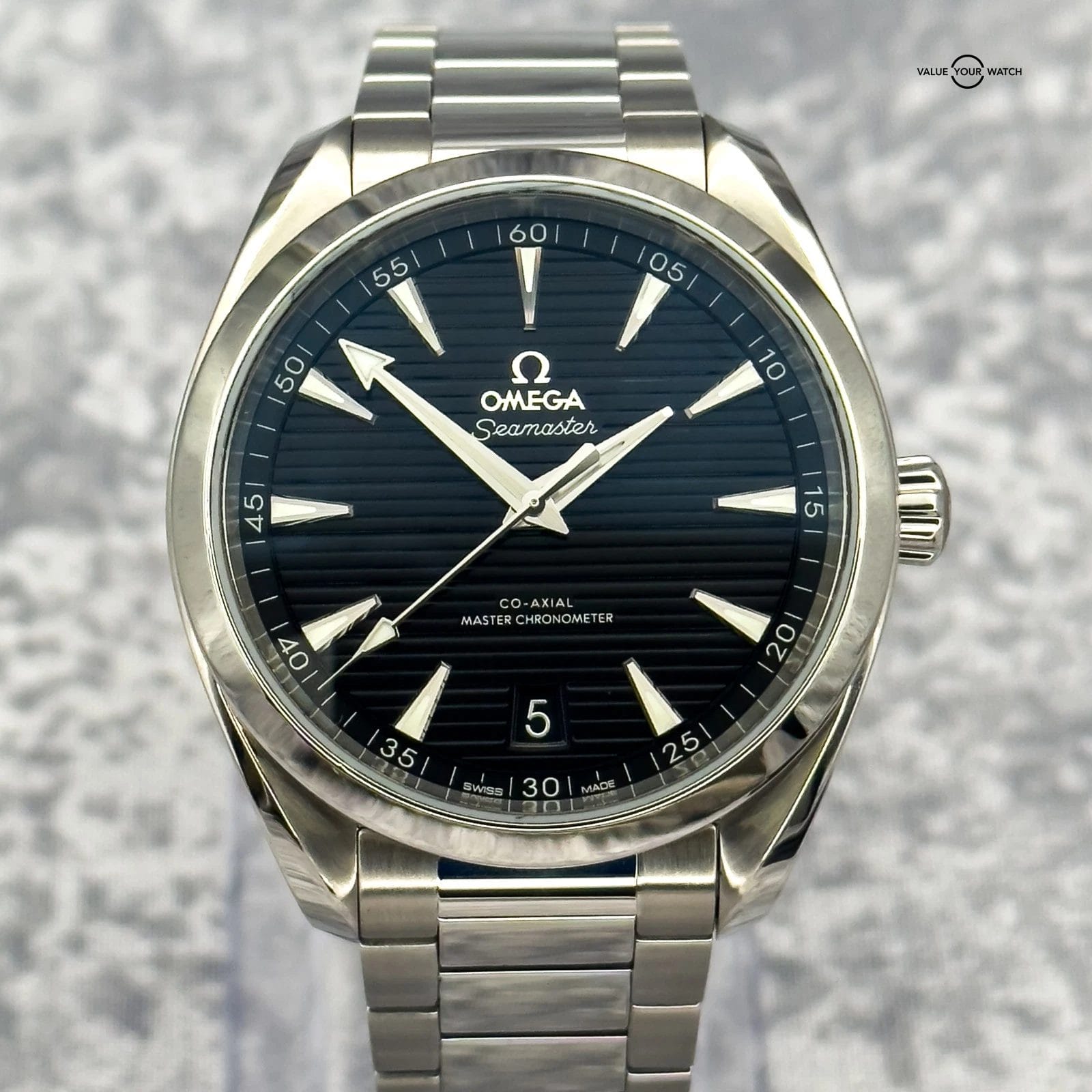 2024 Omega Aqua Terra Black Dial 41mm Teak 220.10.41.21.01.001