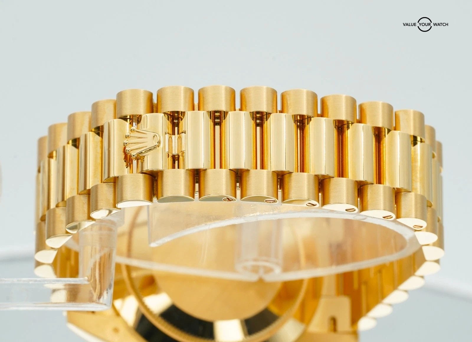 Rolex Day-Date President 228238 40mm Green Roman Dial 18K Yellow Gold Box/Papers - Image 8