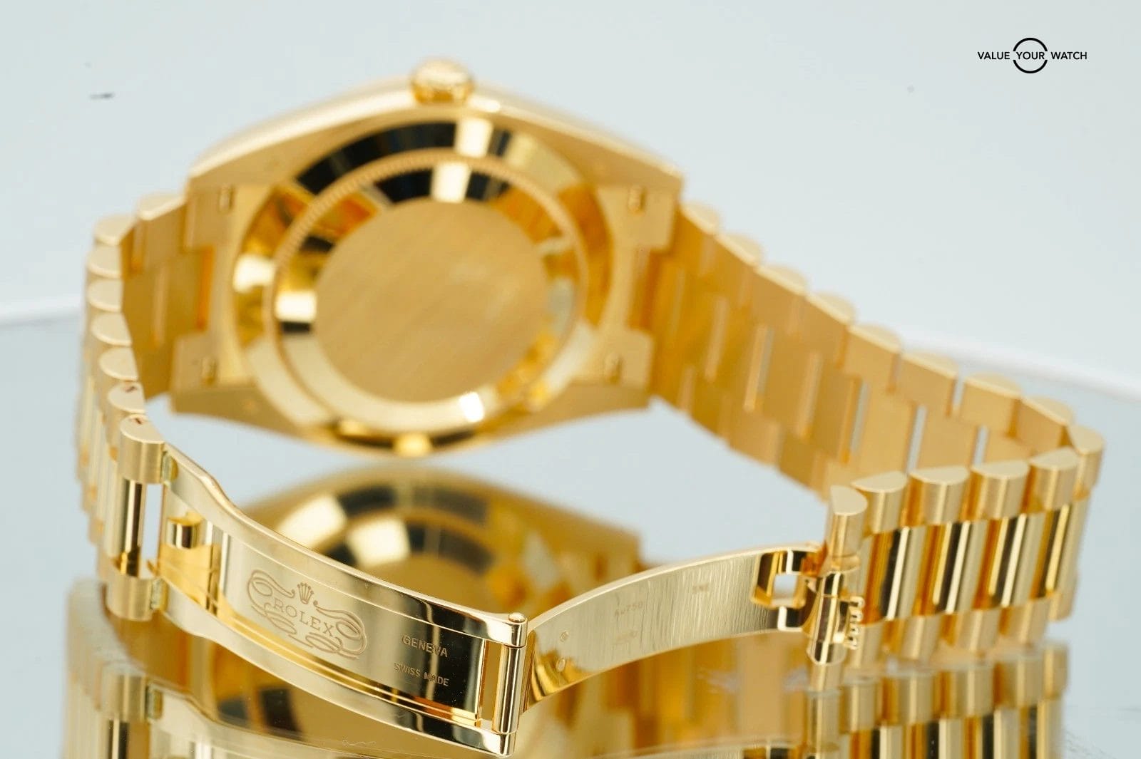 Rolex Day-Date President 228238 40mm Green Roman Dial 18K Yellow Gold Box/Papers - Image 14
