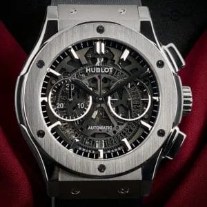 Hublot Classic Fusion Aerofusion Skeleton 45mm –Ref. 525.NX.0170.LR – Box & Card