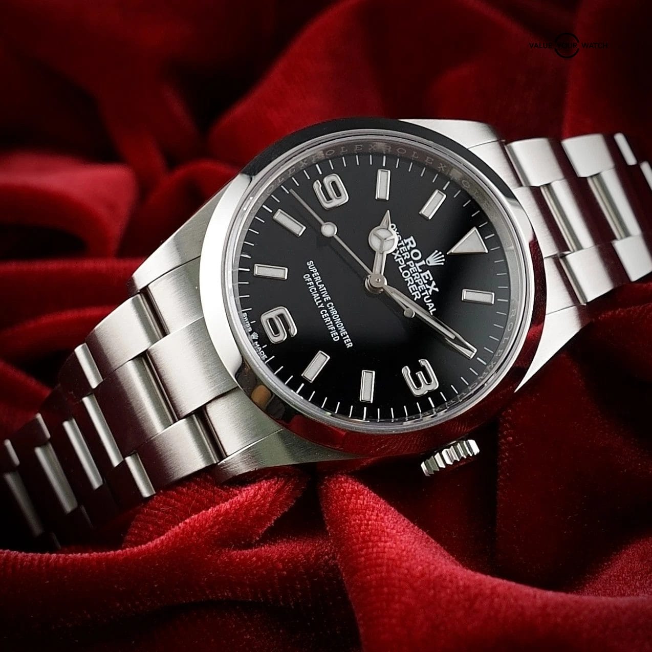 Rolex Explorer 36mm, Stainless Steel Oyster Black 124270 Box Papers - FULL SET - Image 2