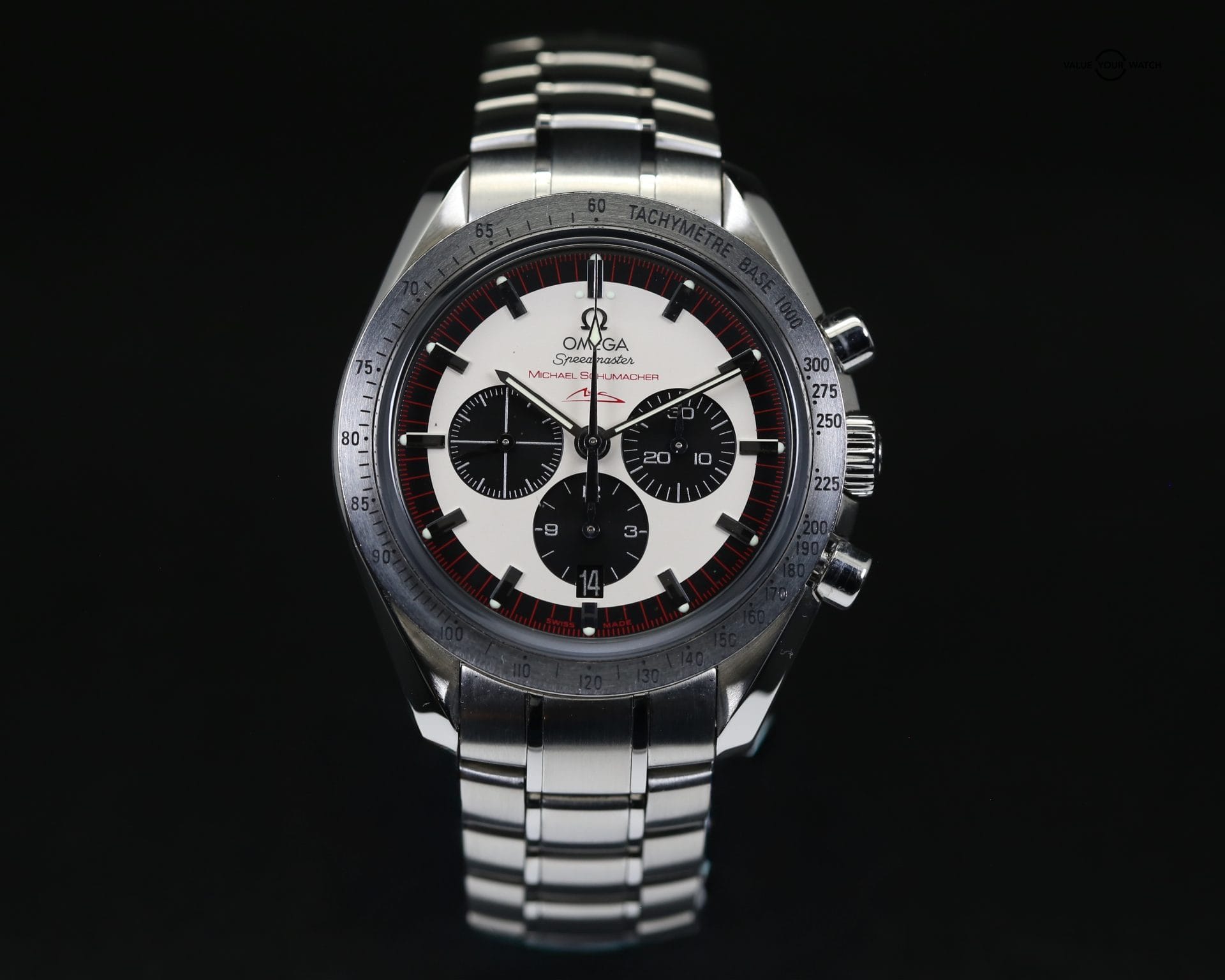 Omega Speedmaster Michael Schumacher “The Legend” Limited Edition | Ref. 3553.32.00 | 42mm | #220/500 | Complete Set (2004)
