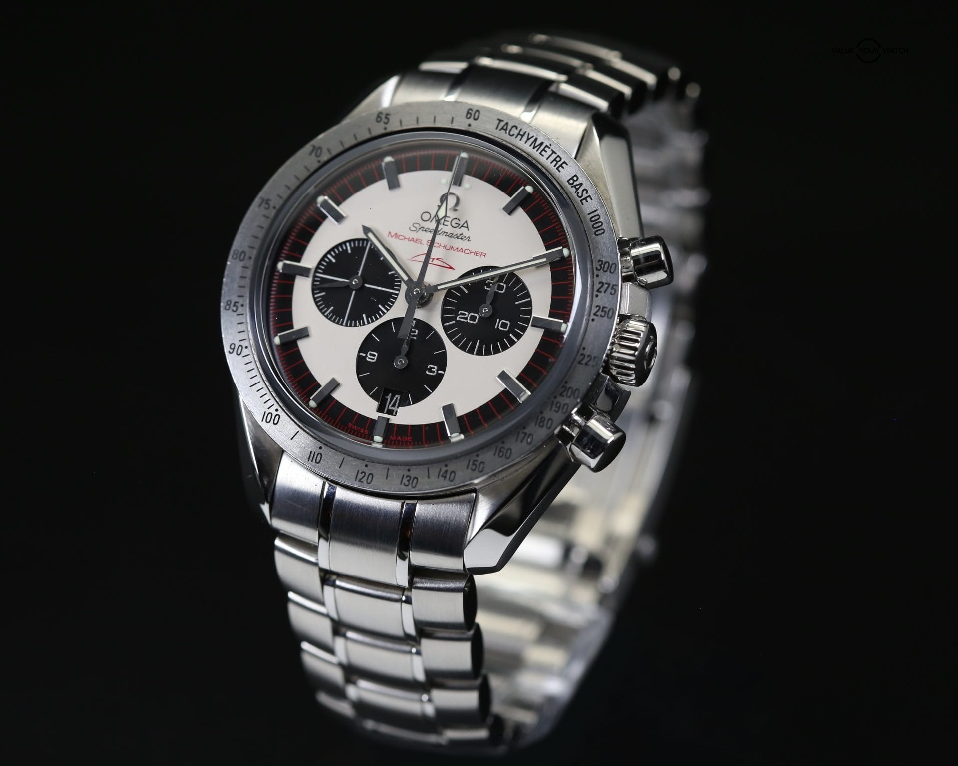 Omega Speedmaster Michael Schumacher “The Legend” Limited Edition | Ref. 3553.32.00 | 42mm | #220/500 | Complete Set (2004) - Image 3