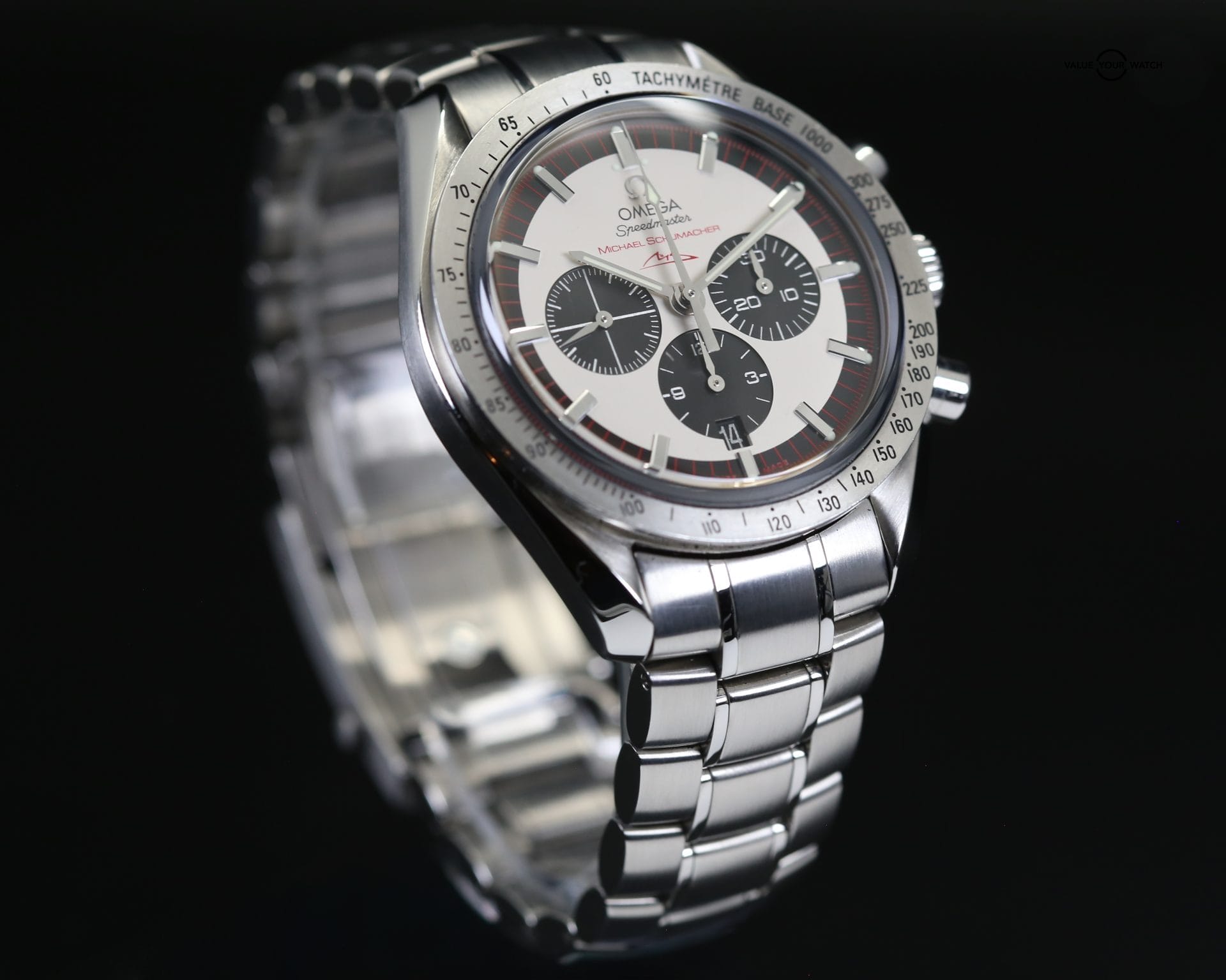Omega Speedmaster Michael Schumacher “The Legend” Limited Edition | Ref. 3553.32.00 | 42mm | #220/500 | Complete Set (2004) - Image 4