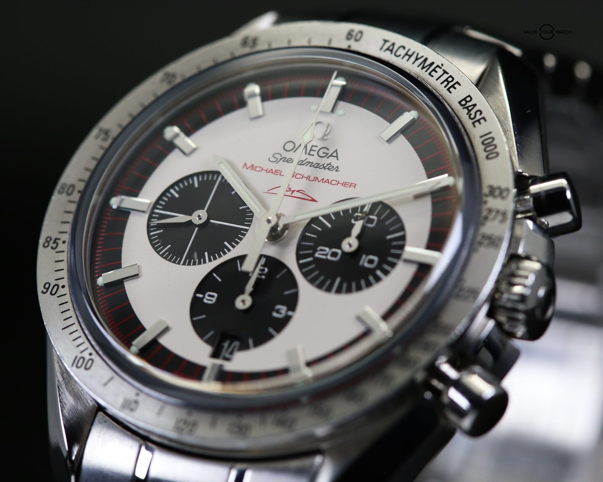 Omega Speedmaster Michael Schumacher “The Legend” Limited Edition | Ref. 3553.32.00 | 42mm | #220/500 | Complete Set (2004) - Image 5