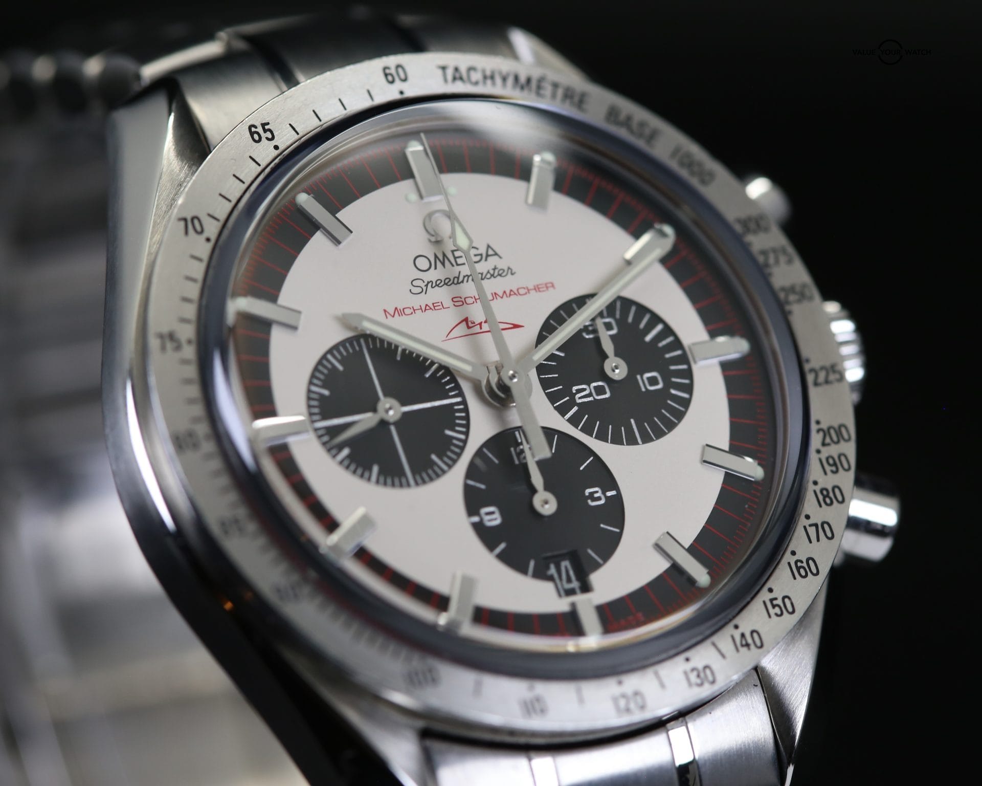 Omega Speedmaster Michael Schumacher “The Legend” Limited Edition | Ref. 3553.32.00 | 42mm | #220/500 | Complete Set (2004) - Image 6
