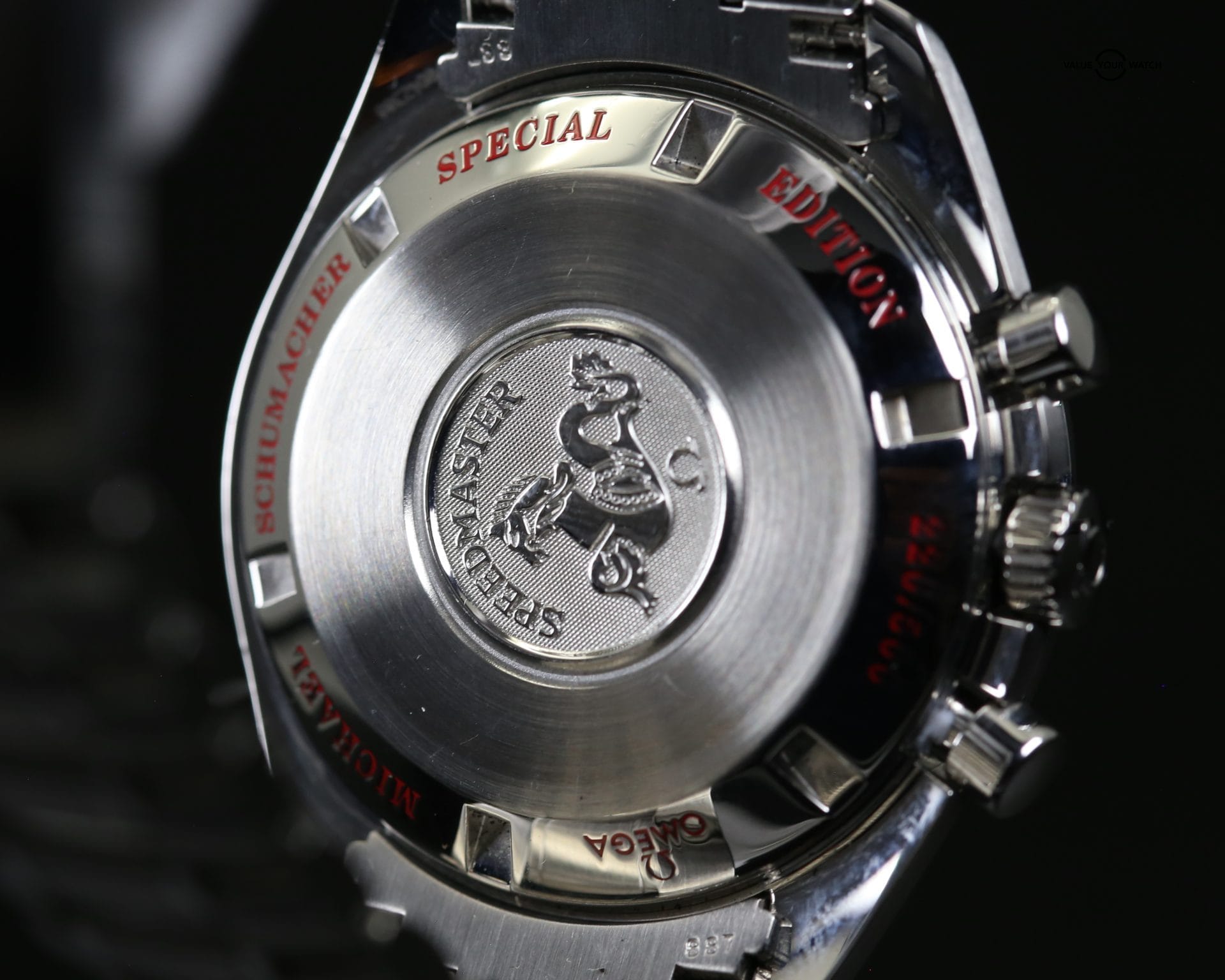 Omega Speedmaster Michael Schumacher “The Legend” Limited Edition | Ref. 3553.32.00 | 42mm | #220/500 | Complete Set (2004) - Image 9