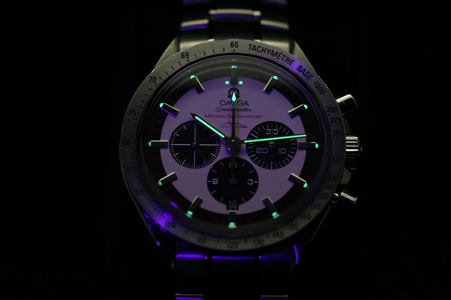 Omega Speedmaster Michael Schumacher “The Legend” Limited Edition | Ref. 3553.32.00 | 42mm | #220/500 | Complete Set (2004) - Image 12