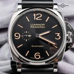 Panerai 674 Luminor Due 45mm SERVICED Black Dial 3 Days PAM00674 PAM674 PAM