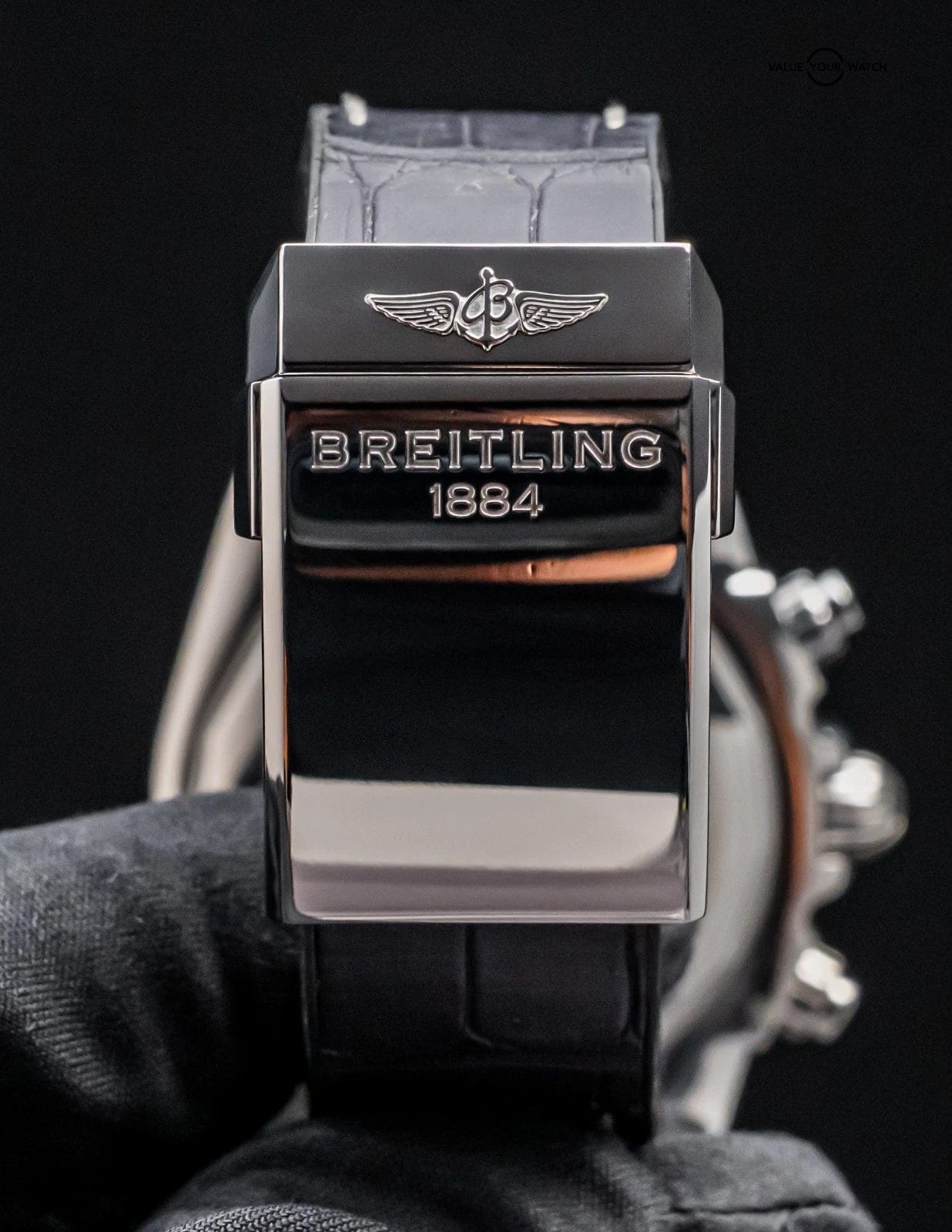 Breitling Chronomat 44 Carbon Fiber B01 Box Papers Deploy Rubber Aviation AB0110 - Image 16