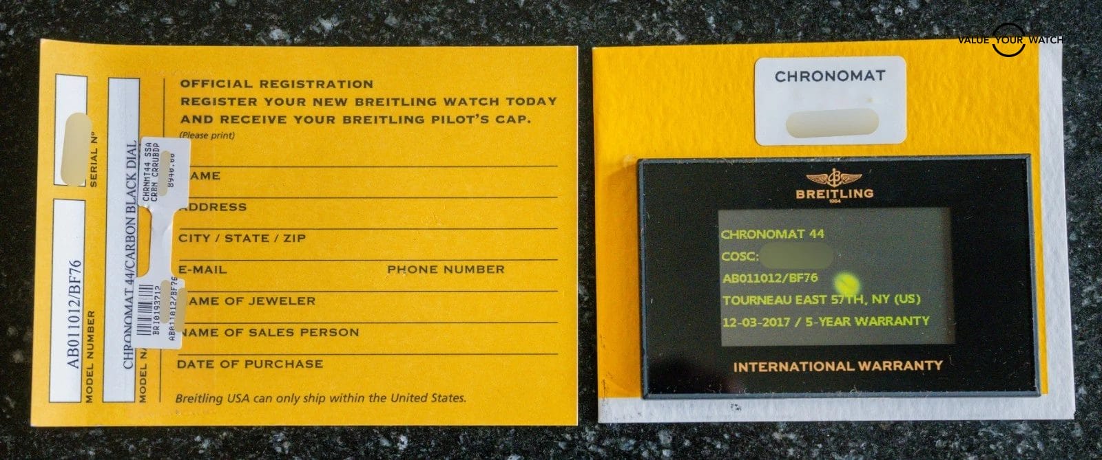 Breitling Chronomat 44 Carbon Fiber B01 Box Papers Deploy Rubber Aviation AB0110 - Image 18