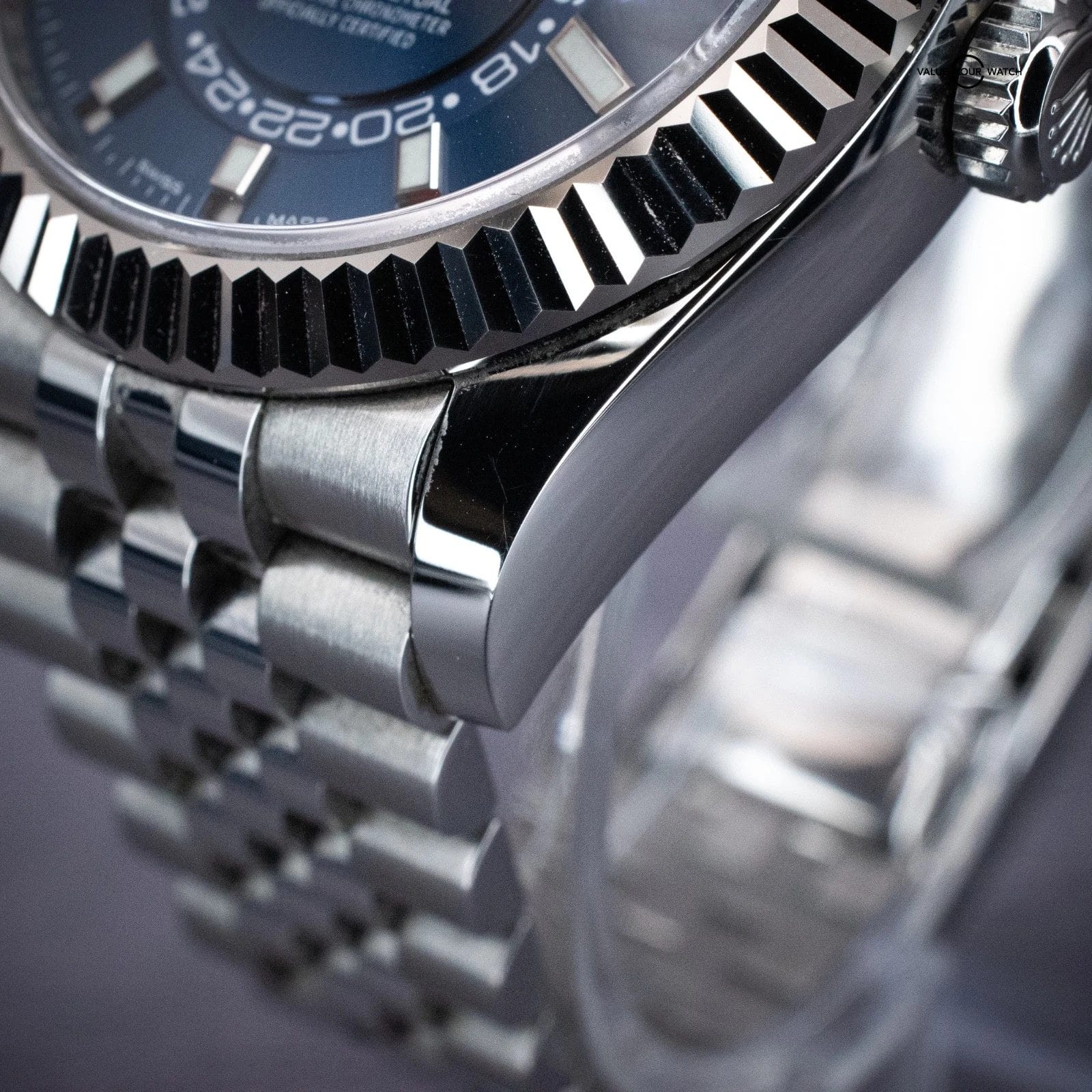 Rolex Sky-Dweller 42mm Blue Dial Jubilee Ref. 326934, w/ B&P - Image 9