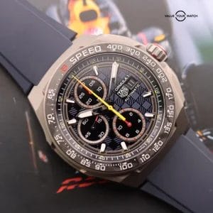 TAG Heuer Titanium F1 Chronograph x Red bull Oracle Racing Blue Dial Men CBZ2080