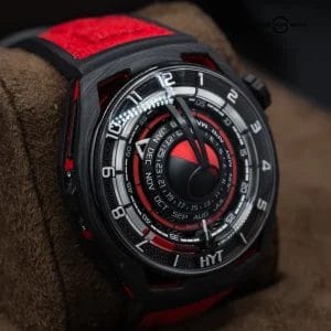 HYT Moon Runner Red Magma Fluid Mechanical Carbon Fiber case! Full Set 2022