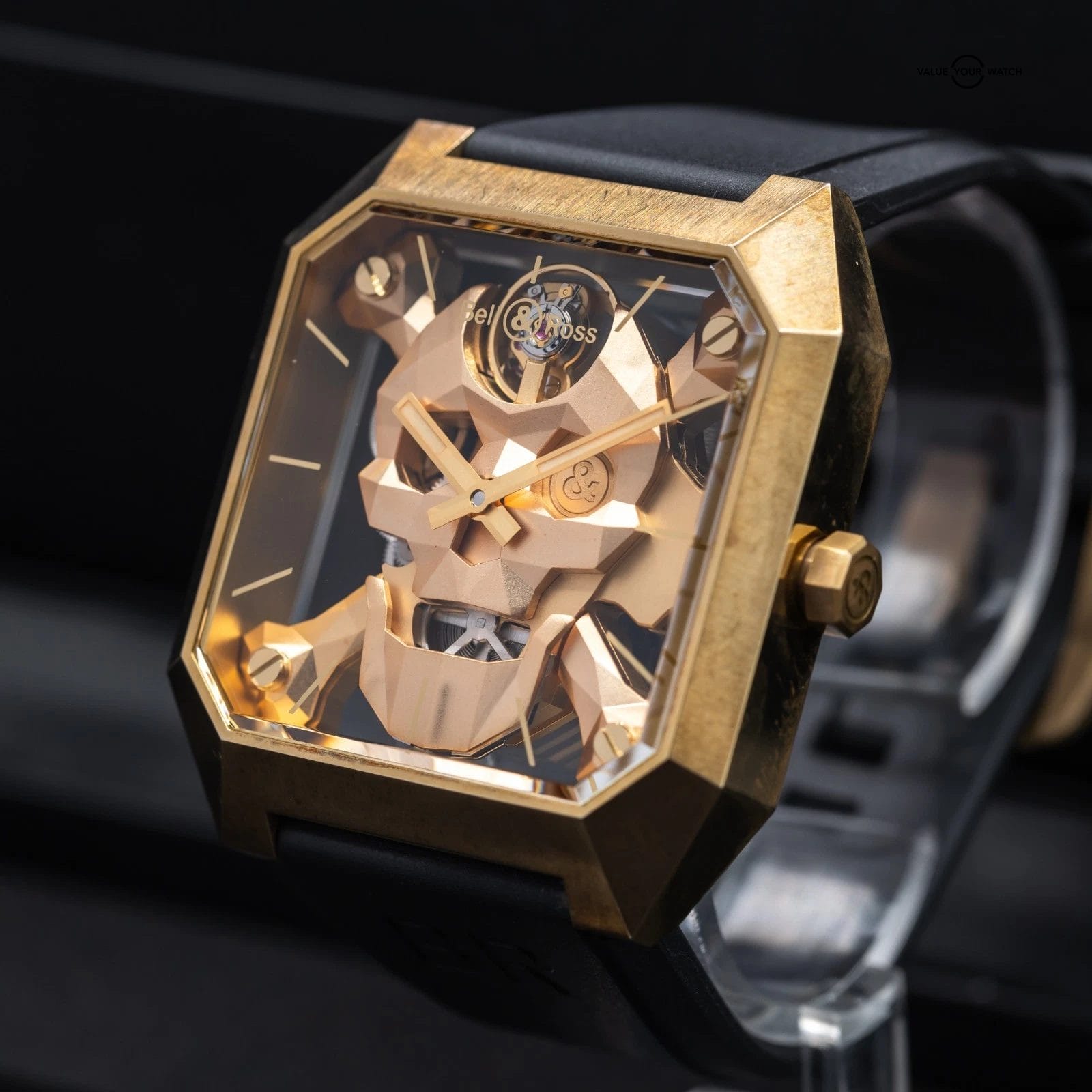 Bell & Ross Cyber Skull in Bronze, Skeleton limited edition full set 2021! - Image 4