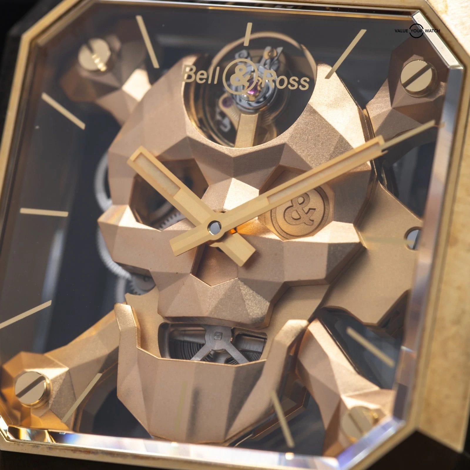 Bell & Ross Cyber Skull in Bronze, Skeleton limited edition full set 2021! - Image 5