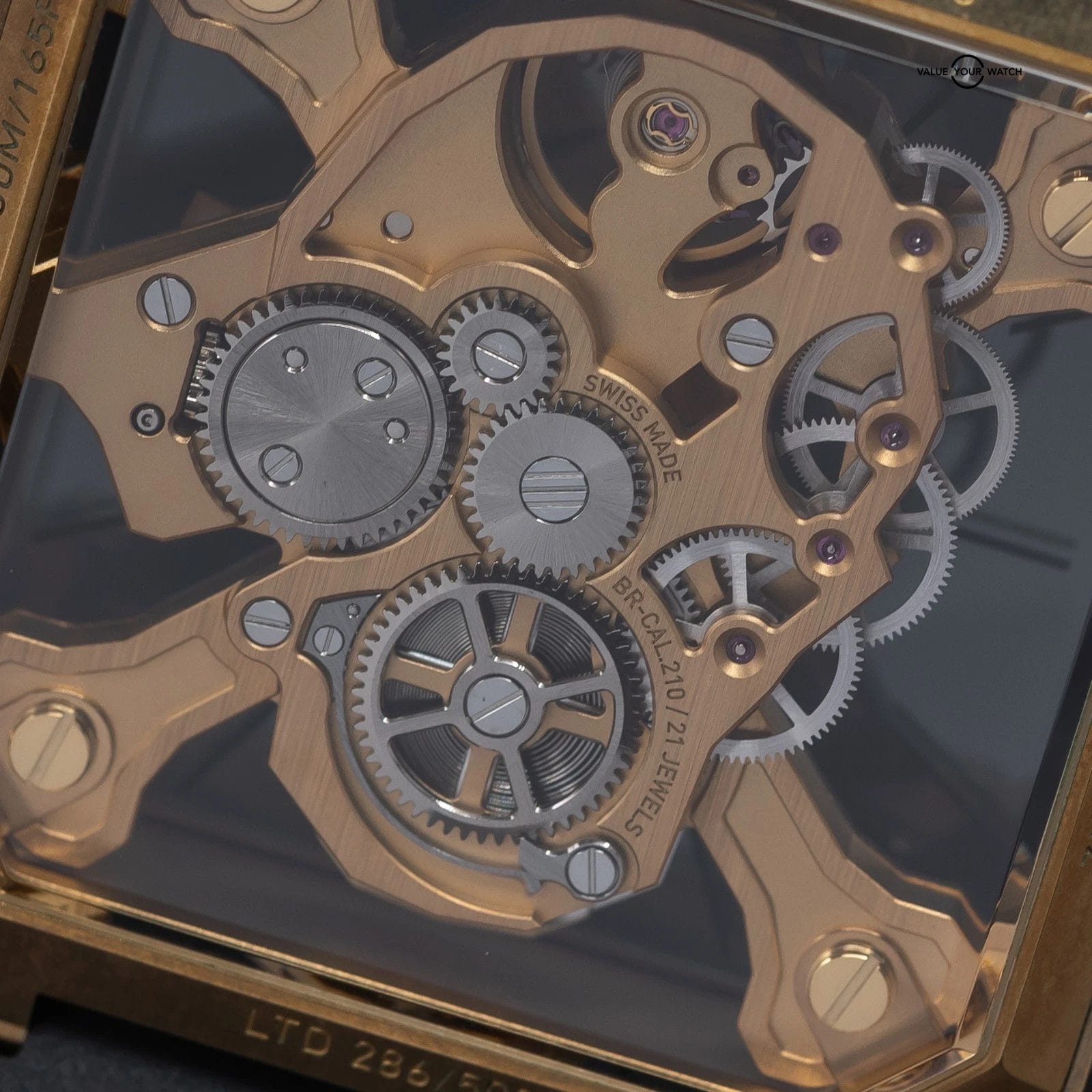 Bell & Ross Cyber Skull in Bronze, Skeleton limited edition full set 2021! - Image 14
