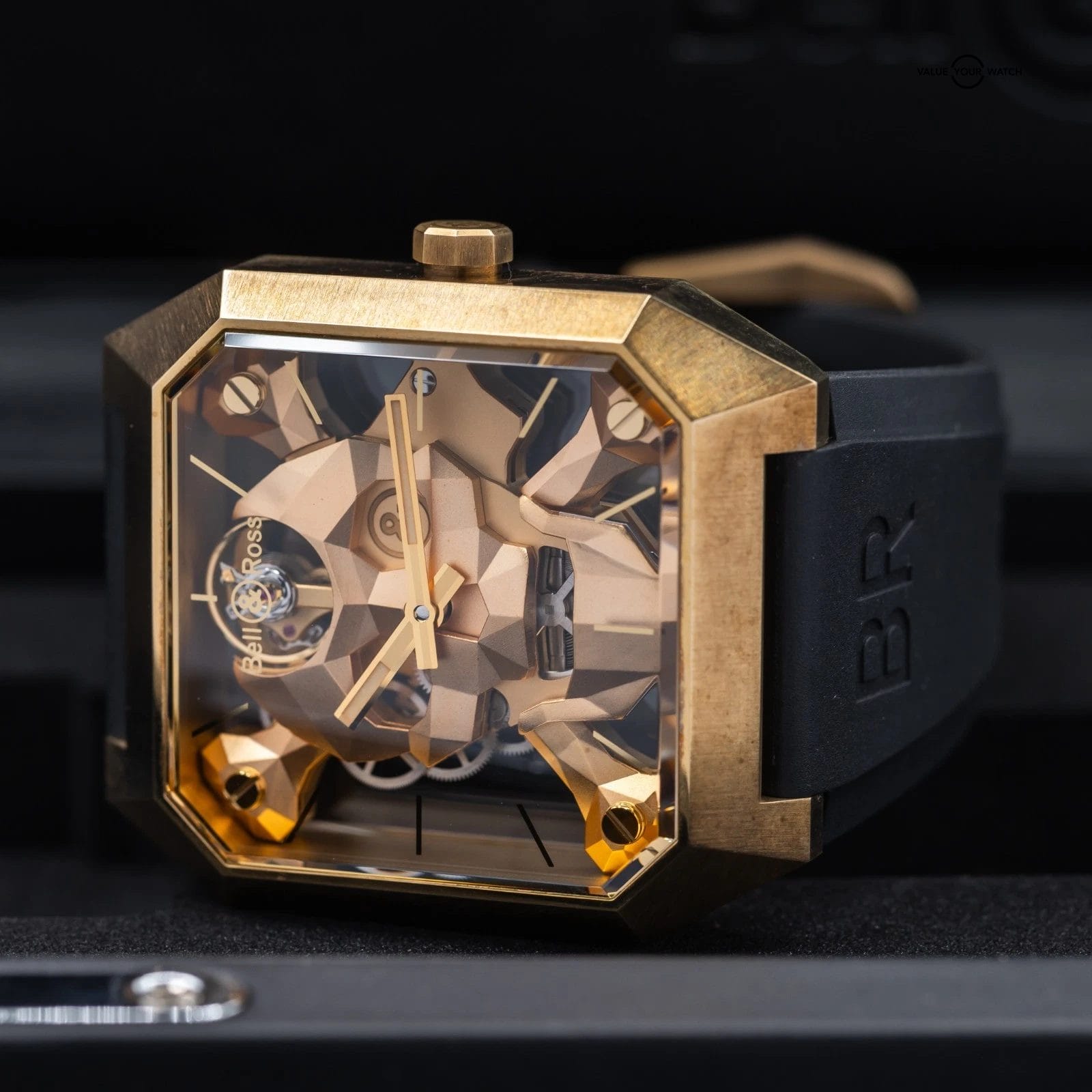 Bell & Ross Cyber Skull in Bronze, Skeleton limited edition full set 2021! - Image 17