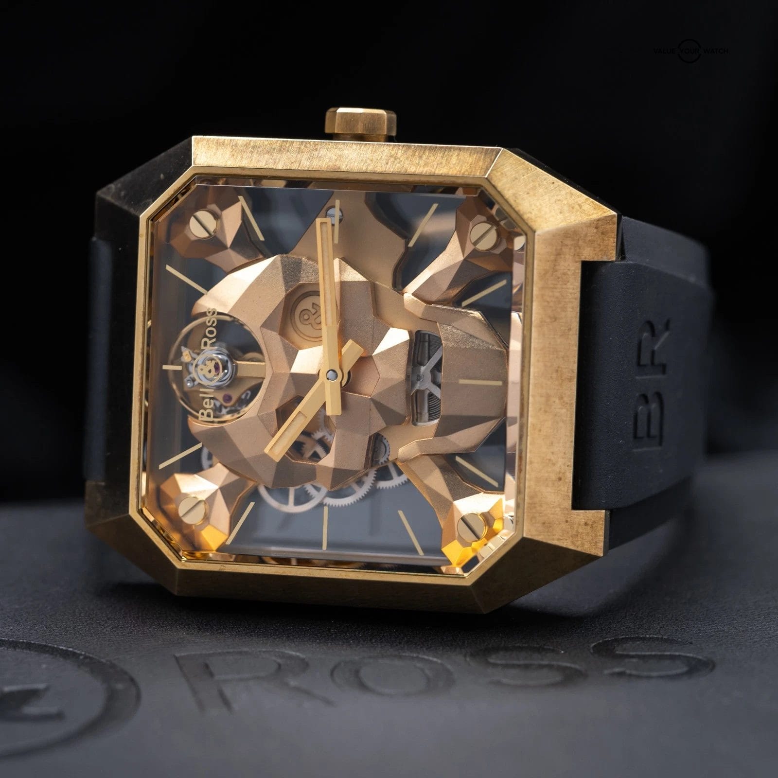 Bell & Ross Cyber Skull in Bronze, Skeleton limited edition full set 2021! - Image 19