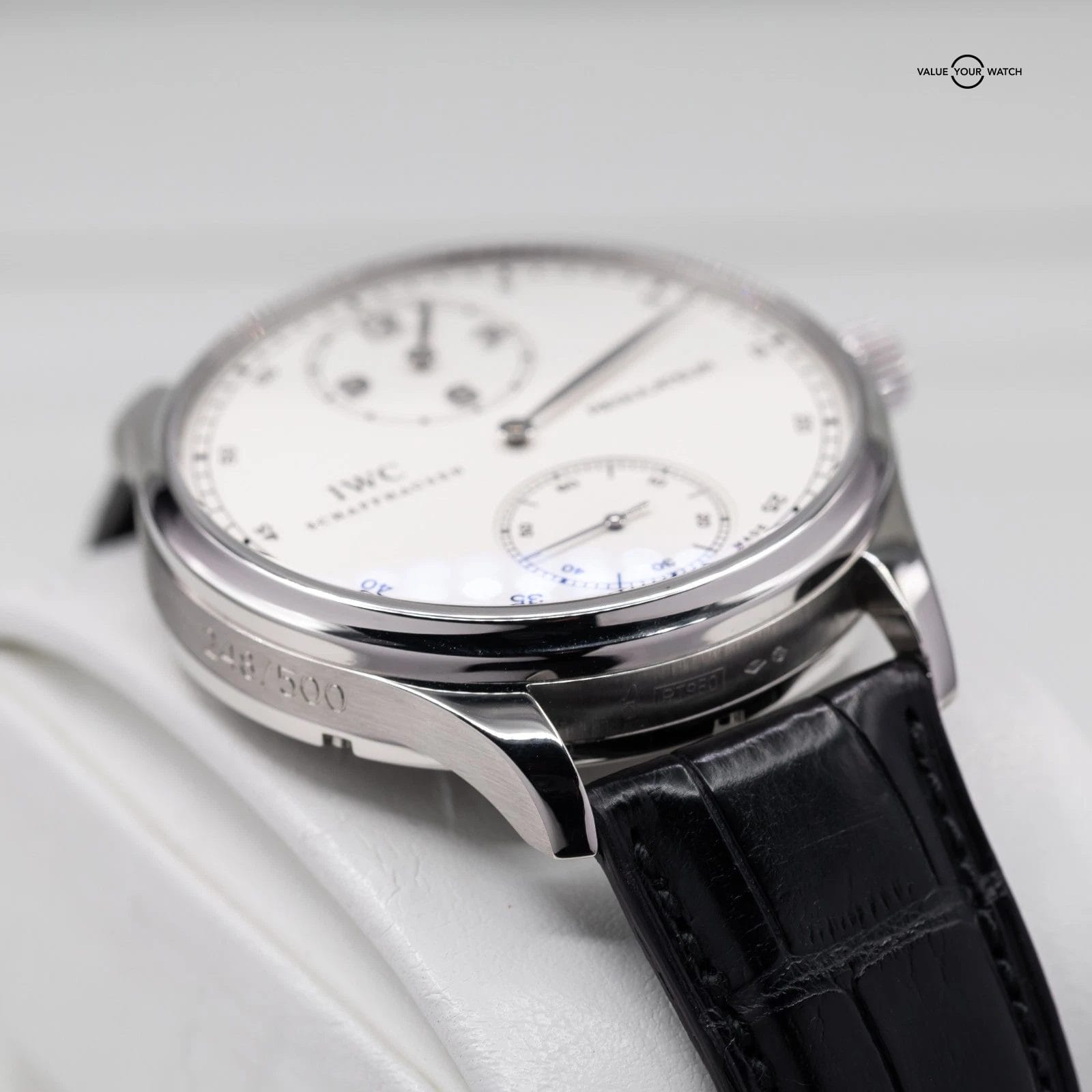 IWC Portugieser Regulateur 500 piece Limited Edition in 43mm of solid Platinum! - Image 7