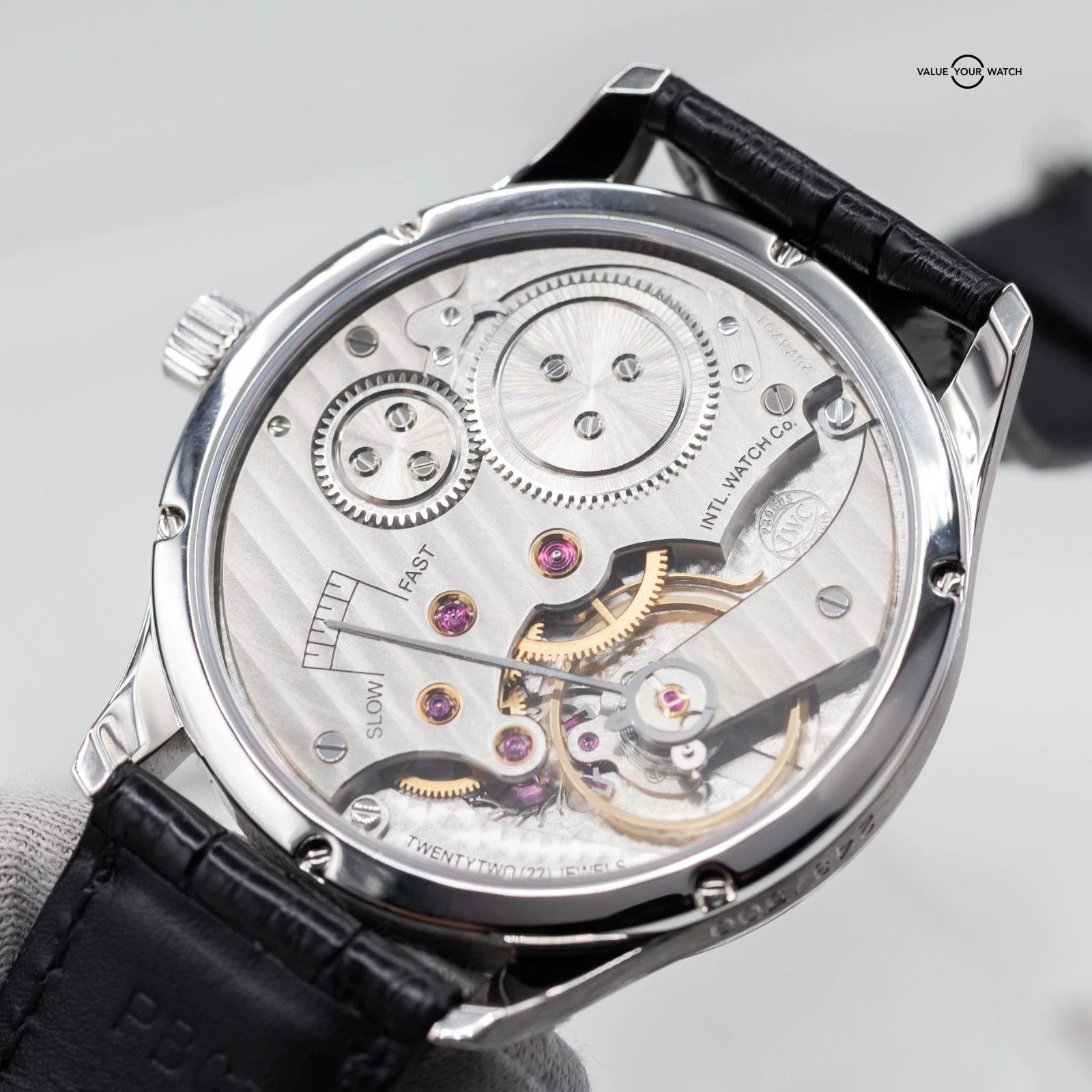 IWC Portugieser Regulateur 500 piece Limited Edition in 43mm of solid Platinum! - Image 12