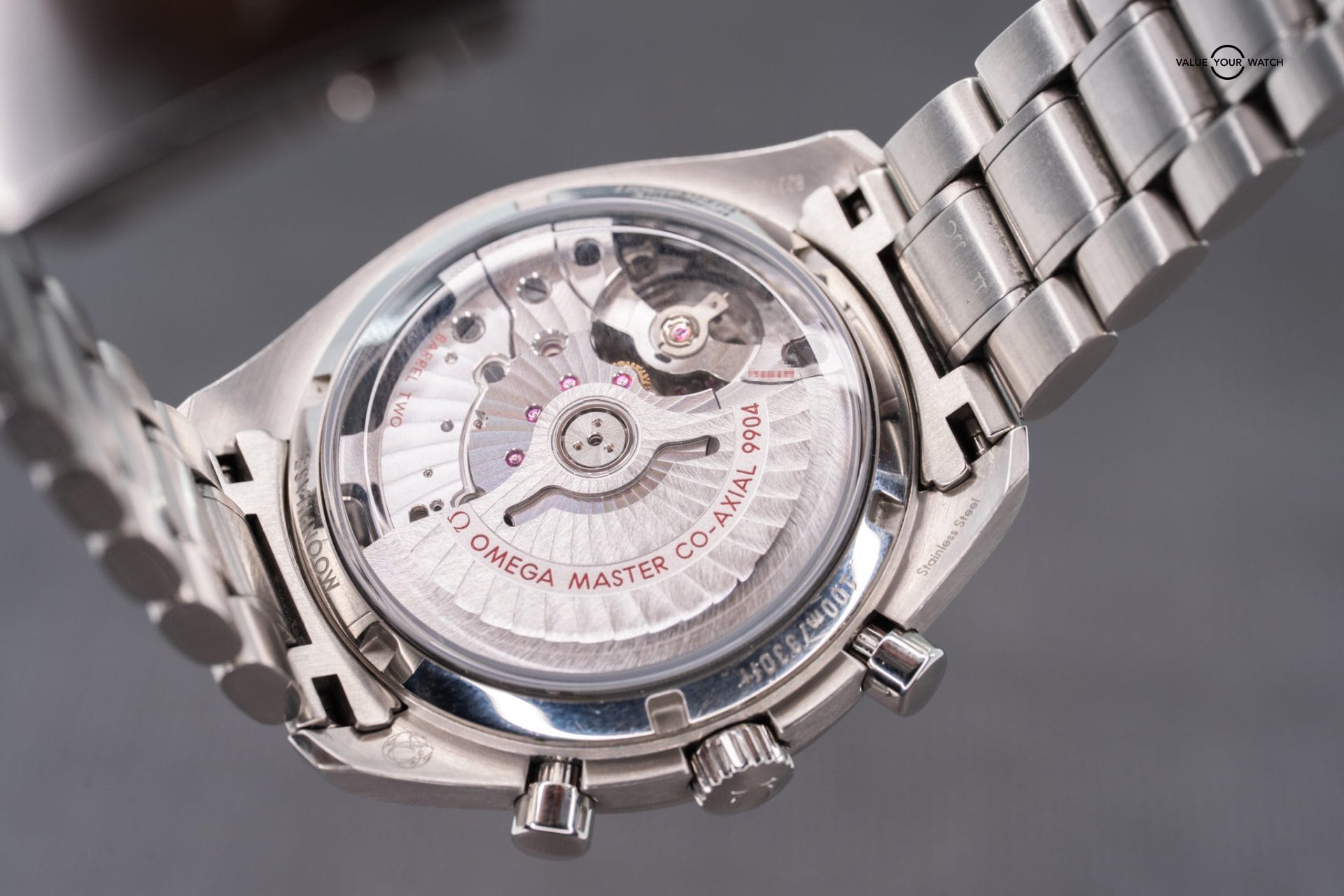 Omega Speedmaster Moonphase Chronograph 44.25mm Black Dial Steel Complete Set 304.30.44.52.01.001 - Image 8