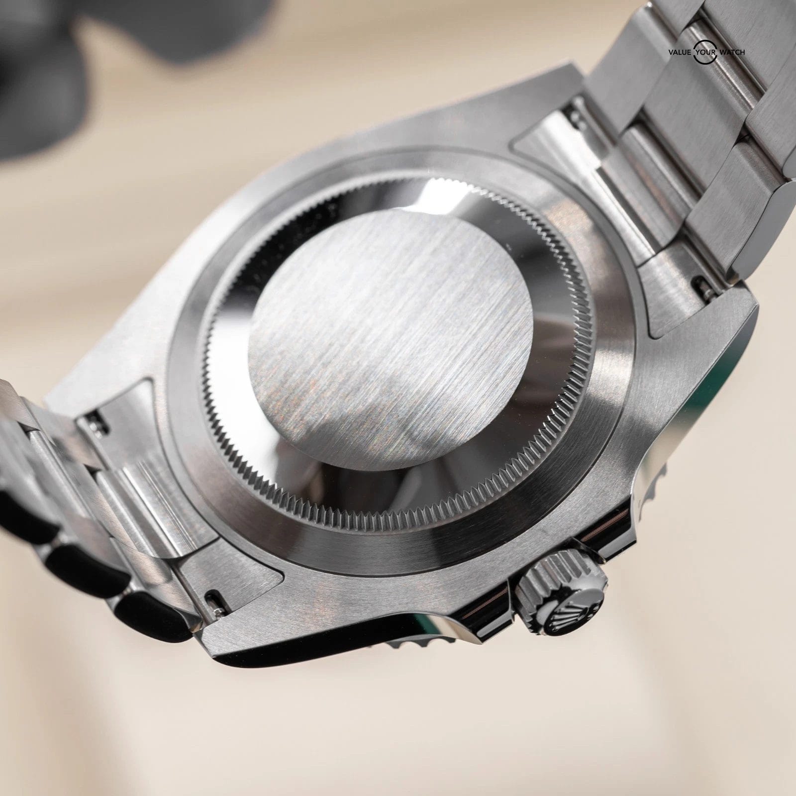 Rolex Submariner 124060 Silver Oyster Bracelet with Black Bezel - Image 14