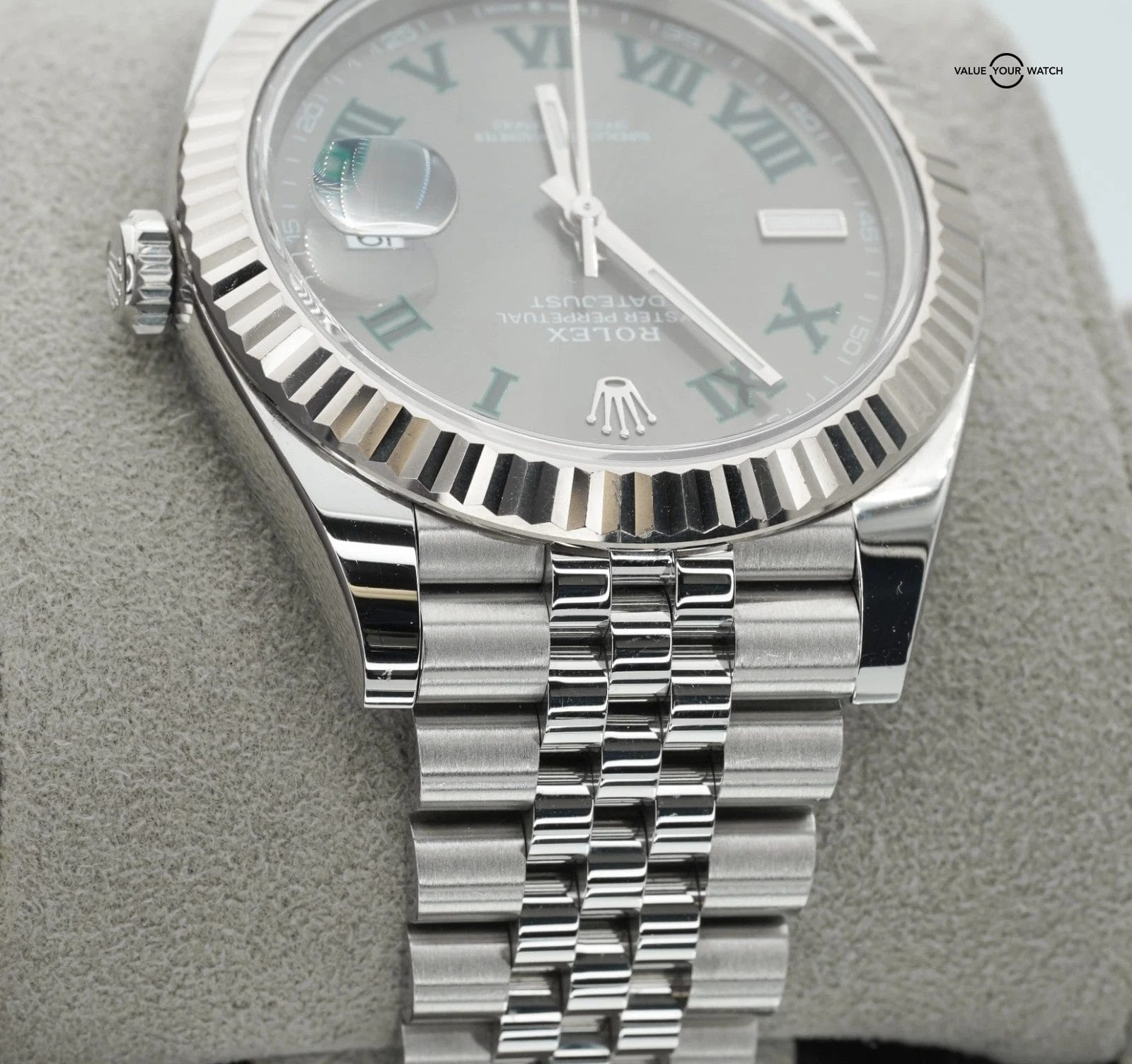 Rolex Datejust 41mm 126334 Wimbledon Dial Jubilee Box/Papers! - Image 17