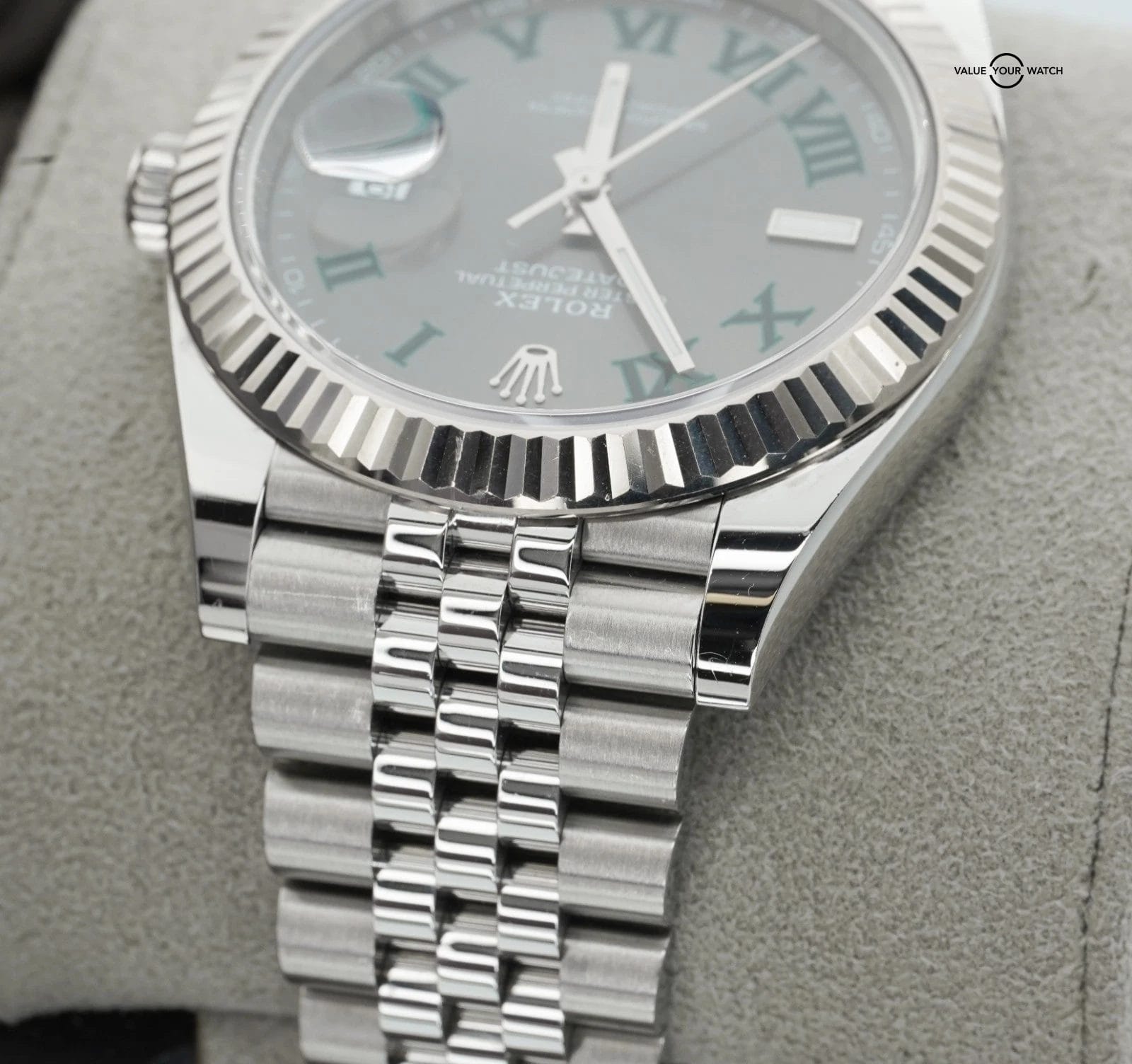 Rolex Datejust 41mm 126334 Wimbledon Dial Jubilee Box/Papers! - Image 18