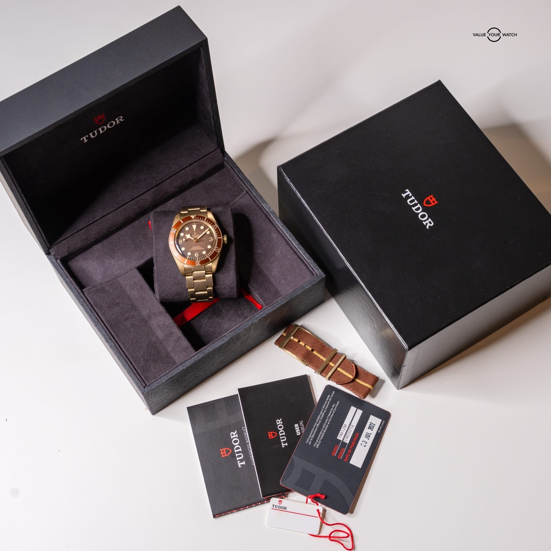 Tudor Black Bay 58 Bronze Boutique Edition 39mm Bronze Bracelet M79012M-0001 2022 Complete Set - Image 3