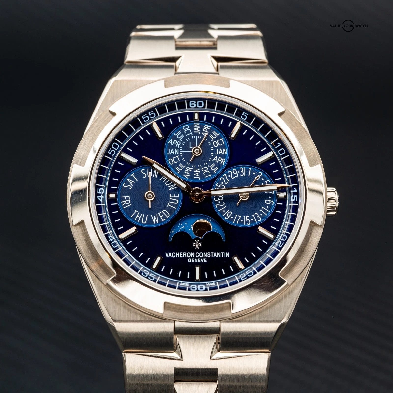 2025 Vacheron Constantin Overseas Perpetual Calendar Blue Dial 4300V/220G-B945 - Image 2