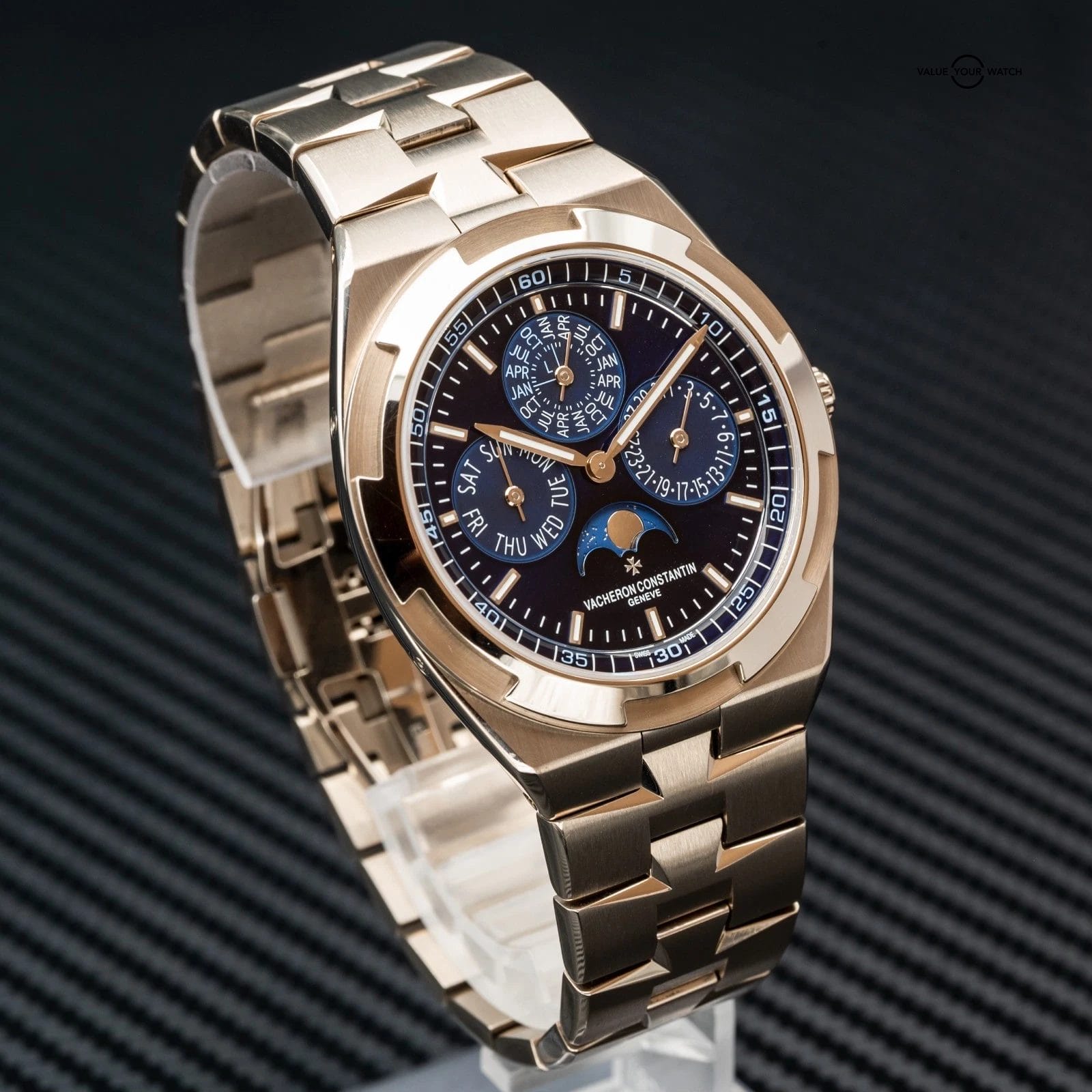 2025 Vacheron Constantin Overseas Perpetual Calendar Blue Dial 4300V/220G-B945 - Image 6