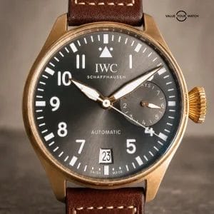 IWC Big Pilot’s Spitfire “Le Petit Prince” 18K Rose Gold Men’s Watch, IW500917🔥